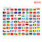 Magnetic World Flags (English) - ToppingsKids