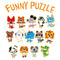 [Bundle] Funny Puzzle (5 packs) - ToppingsKids